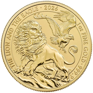 The Lion and The Eagle 1 oz Gold 2026