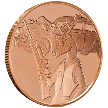 Deer Hunter — Christmas Is Canceled 1 Ounce of Copper
