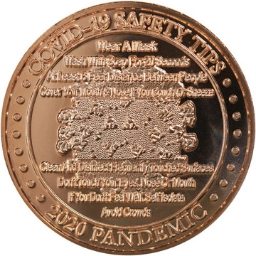 COVID-19 Safety Tips 1 ounce of copper