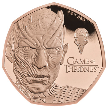 Gold Coin Game of Thrones - Ice 50p Gold 2026 Proof