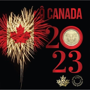 Canada Set: O Canada 5 coins 2023