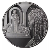  King Solomon and The Queen Of Sheba 1 oz Silver 2021 Proof Coin 