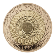 25 Years of the £2 Anniversary Gold 2022 Proof 