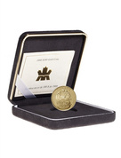 75th Anniversary, The Nobel Prize for the Discovery of Insulin 1/4 oz Gold 1998 Proof