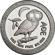 Athenian Owl 1 oz Silver 2022