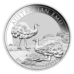 Australian Emu 1 oz Silver 2020