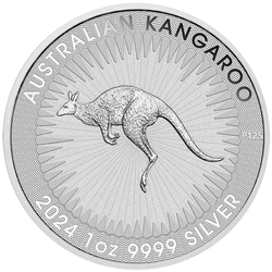 Australian Kangaroo 1 oz Silver 2024