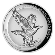 Australian Wedge-Tailed Eagle 1 oz Silver 2023 Proof Incused