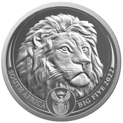 Big Five II: Lion 1 oz Platinum 2022 Proof
