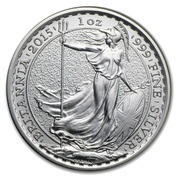 Britannia 1 oz Silver 2015
