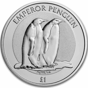 British Antarctic Territory - Penguin 1 oz Silver 2023 Coin