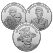 Canada: A Tribute to an Extraordinary Life 3 - Coin Set 1oz Silver 2022 Proof 