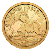 Canada: Kathleen “Kit” Coleman - Pioneer Journalist $100 Gold 2023 Proof Coin