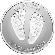 Canada: Welcome to the World $10 Silver 2024 Proof Coin 