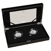 Great Engravers: Petition Crown 2023 UK 2 oz Silver Proof Two Coin Set