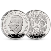 Her Majesty Queen Elizabeth II £5 Silver 2022 Proof
