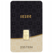 IGR 1 gram Gold Bar LBMA