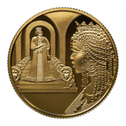 King Solomon and The Queen Of Sheba 10 NIS Gold 2021 Proof 