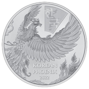 Korean Phoenix 1 oz Silver 2022