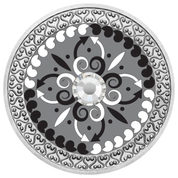 Mandala Change coloured Silver 2022 Proof