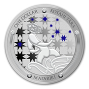 Matariki 2022 1oz Silver Proof Coin