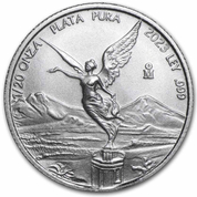 Mexican Libertad 1/20 oz Silver 2023