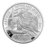 Myths & Legends: King Arthur 1 oz Silver 2023 Proof