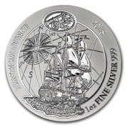 Nautical Ounce: HMB Endeavour 1 oz Silver 2018