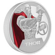 Niue: Marvel - Thor coloured 3 oz Silver 2023 Proof