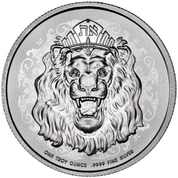 Niue: Roaring Lion 1 oz Silver 2023
