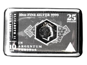 Niue: Silver Note Coinbar 10 oz Silver 2022