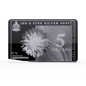 Niue: Silver Note Coinbar 100 grams Silver 2023