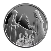 Ruth in Boaz's Field 1 NIS Silver 2021 Prooflike Coin