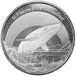 St. Vincent & The Grenadines - Humpback Whale 1 oz Silver 2023 Prooflike 