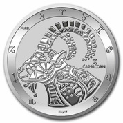 Tokelau: Zodiac Series - Capricorn 1 oz Silver 2022