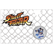 Tuvalu: Street Fighter - Chun Li coloured 1 oz Silver 2022 (Coin in card)