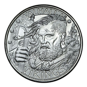 Vikings 1 oz Silver 2022 Round Coin