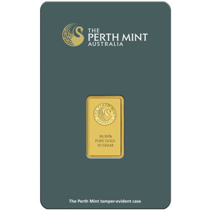 10 gram Gold Bar Perth Mint
