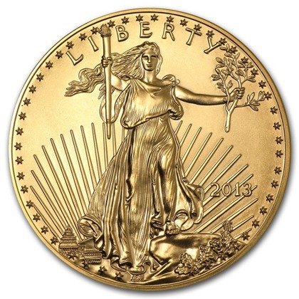American Eagle 1 oz Gold 2013