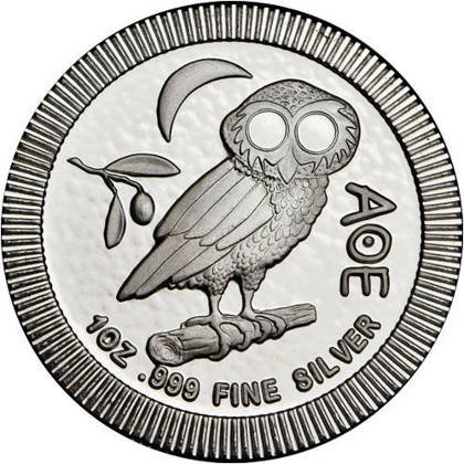 Athenian Owl 1 oz Silver 2021