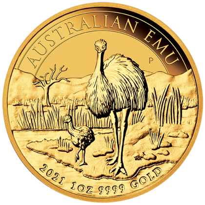 Australian Emu 1 oz Gold 2021