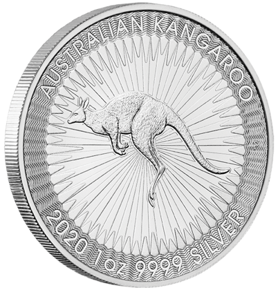 Australian Kangaroo 1 oz Silver 2020