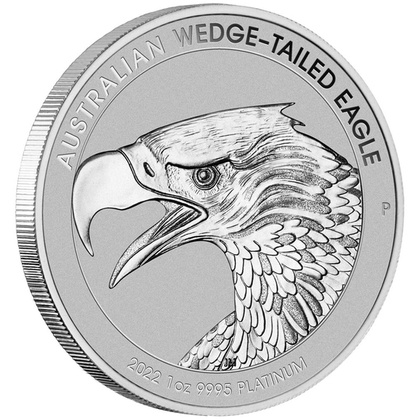 Australian Wedge-Tailed Eagle 1 oz Platinum 2022 Enhanced Reverse Proof