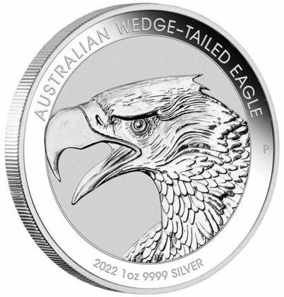 Australian Wedge-Tailed Eagle 1 oz Silver 2022