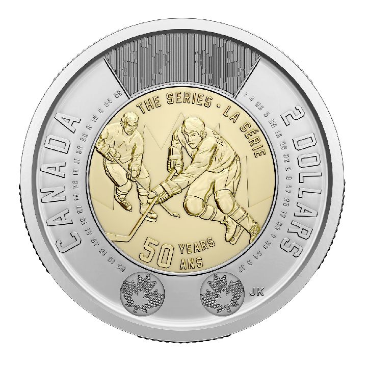 Canada: 50th Anniversary of the Summit Series 2022 Coin