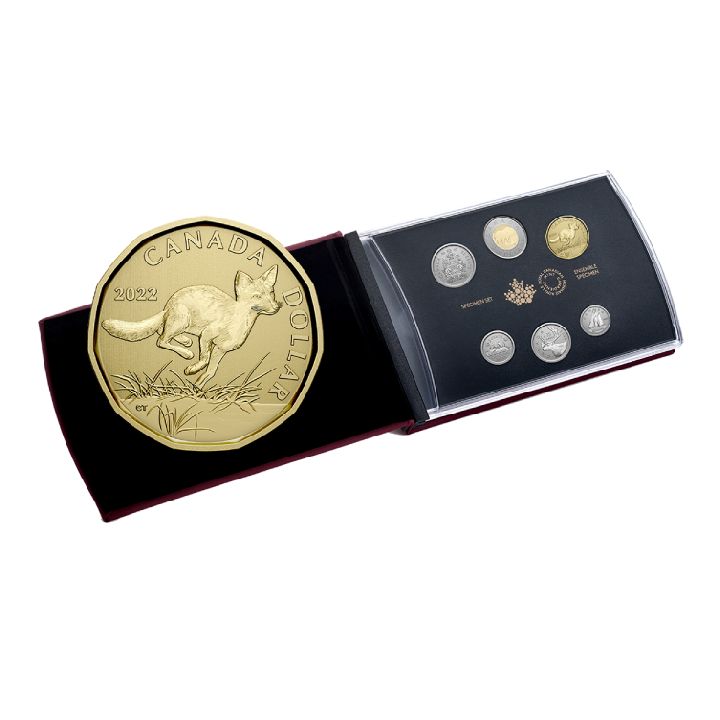 Canada: Swift Fox 6 Coin Silver 2022 Set