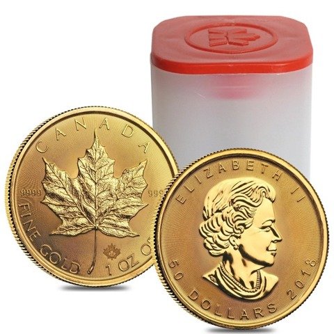 Canadian Maple Leaf 1 oz Gold 2018