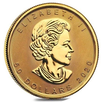 Canadian Maple Leaf 1 oz Gold 2020