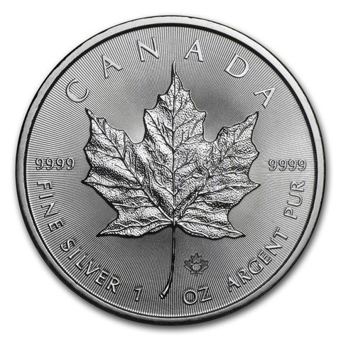 Canadian Maple Leaf 1 oz Silver 2018