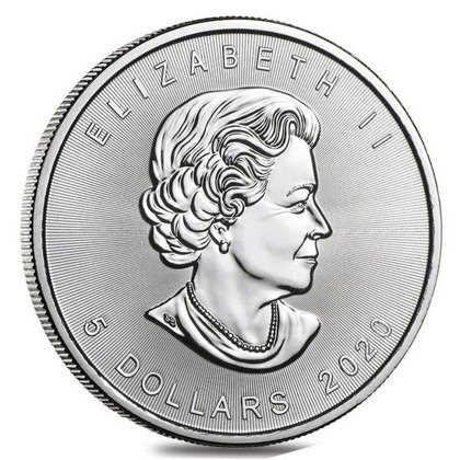 Canadian Maple Leaf 1 oz Silver 2020